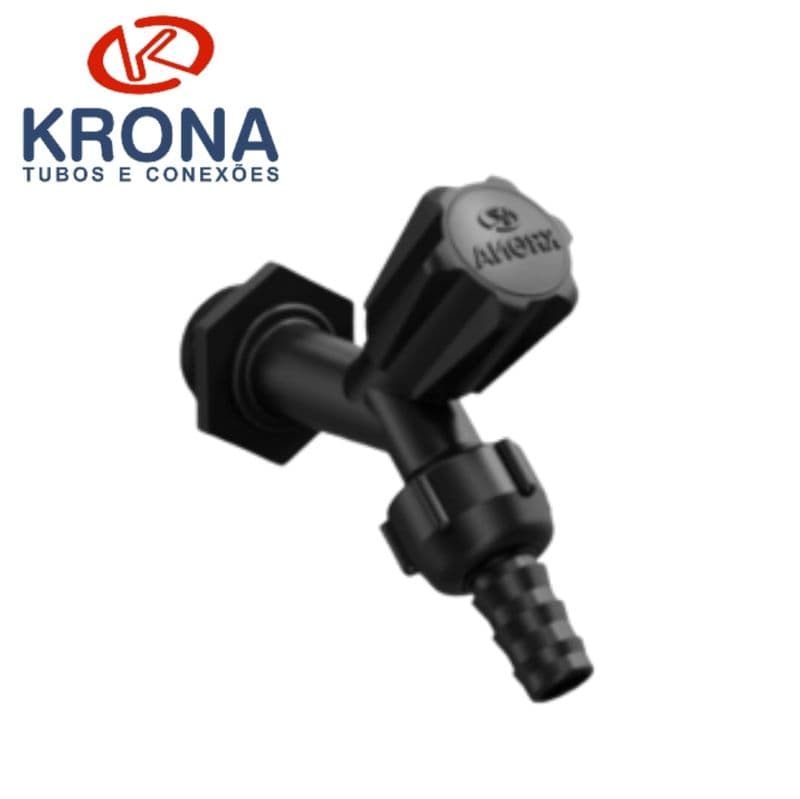Imagen de Grifo Para Jardín PVC Negro