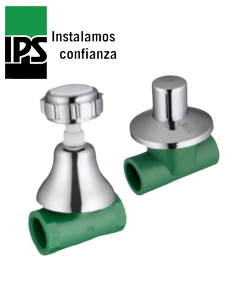 Imagen de Llave Paso Fusión Cromado